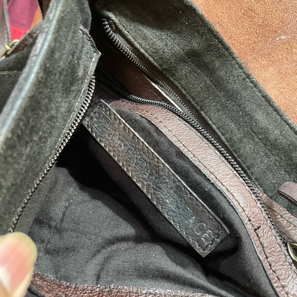 Amsterdam Heritage Leather suede Crossbody bag - Picture 3 of 10